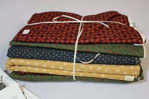 lot 41 image: Fabric for Good Night, Sweetheart Quilt