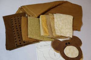 lot 45 image: Fabric Woolies By Bonnie Sullivan & Maywood, Flannel By Holly Taylor for Moda, Jo Morton for Andover Fabrics