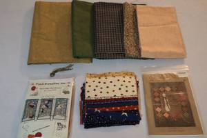 lot 67 image: Patch Abilities Welcome the Winter Kit, Whimsicals See My Tree Quilt Pattern and Coordinating Fabrics