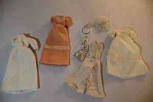 lot 84 image: Vintage Barbie Clothes Custom-Style Designs