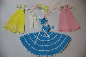 lot 87 image: Vintage Barbie Clothes Custom-Style Designs