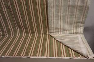 lot 133 image: Bulk Fabric Design By Richloom  Home Dupont Teflon Striped Upholstery Drapery