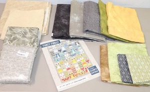 lot 143 image: Bulk Quilting Coordinating Fabrics wFancy Forest Pattern...