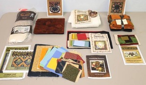 lot 154 image: Project Kits and Patterns with Coordinating Fabrics