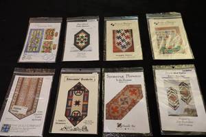 lot 163 image: (8) Quilting Project Patterns