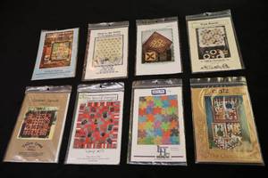 lot 162 image: (8) Quilting Project Patterns