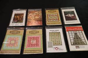 lot 164 image: (8) Quilting Project Patterns