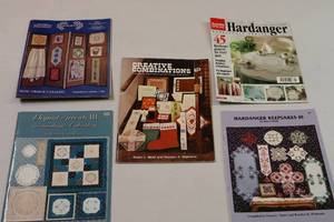 lot 171 image: (5) Hardanger Pattern Project Books