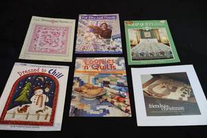 lot 181 image: (6) Quilting Books