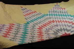 lot 189 image: Vintage Quilt Project Started