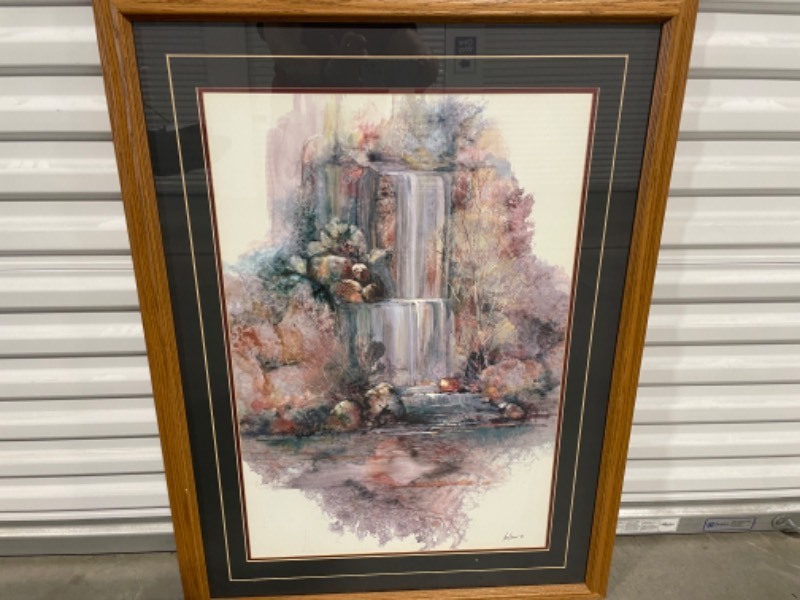 lot 118 image: Morning Falls Artwork by Aden Shade.