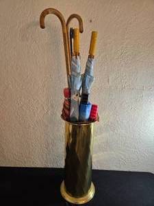 lot 149 image: Brass Cane and Umbrella Stand