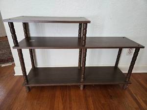 lot 162 image: Wooden Bookcase Stand