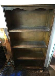 lot 231 image: Book Shelf--Vintage