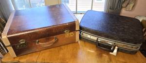 lot 59 image: Samsonite Hardcase Leather Luggage