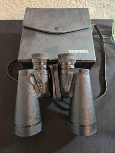 lot 26 image: Bushnell Insta-Vision 10x50 Wide Angle Binoculars