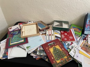 lot 294 image: Huge Bagful of Greeting Cards & Notepads