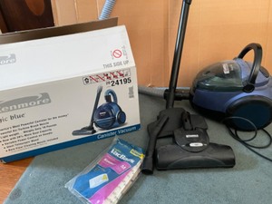 lot 147 image: Kenmore Vacuum With Attachments