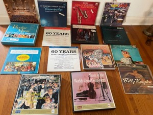 lot 67 image: Record Album Box Collections--See Pictures for All Titles