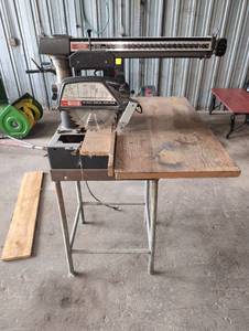 lot 14 image: Craftsman 10 Radial Arm Saw
