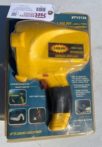 lot 26 image: Cordless Rechargeable Spotligjt