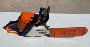 lot 27 image: STIHL MS 390 Chainsaw