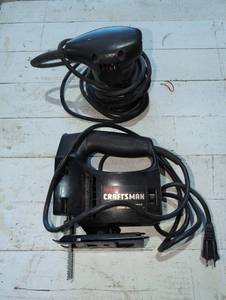 lot 60 image: Orbit Sander & Jig Saw