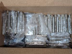 lot 68 image: Satin Nickel Hinges