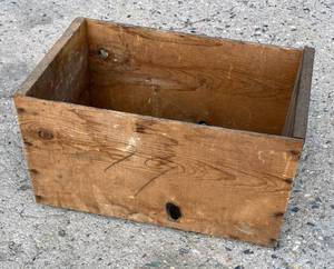 lot 12 image: Antique Wooden Box