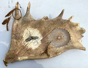 lot 40 image: Set of 4 animal wall decor
