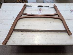lot 78 image: Antique 2 Person Crosscut Saw