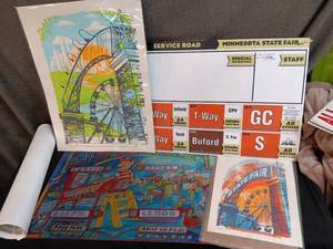lot 70 image: State Fair prints Signed Turman