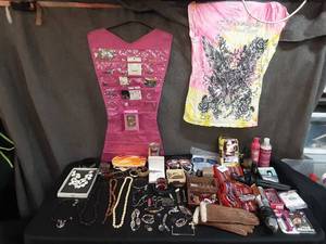 lot 77 image: assorted jewelry and womens fashions