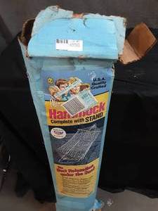 lot 81 image: NOS hammock with stand