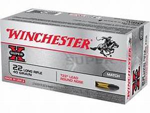 lot 18 image: 2 Boxes of 50 Winchester Target Ammo .22 LR Rimfire Cartridges 40gr solid