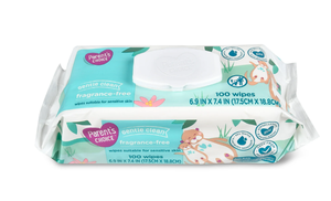 lot 341 image: LOT OF 10 Parents Choice Fragrance Free Baby Wipes