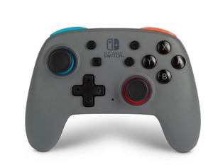 lot 351 image: LOT of 2 PowerA Nano Enhanced Wireless Controller for Nintendo Switch - Grey-Neon