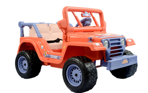 lot 367 image: 12V Bluey 4-Wheeler Ride-On, 12 Volt Battery Powered Car for Kids with Sounds, Ages 3