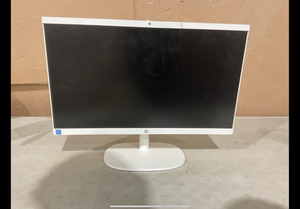lot 303 image: HP 21.45 inch All-in-One Windows Desktop Intel Processor J5040 8GB RAM 128GB SSD Cashmere White