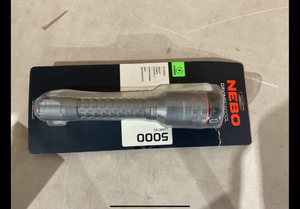 lot 306 image: Davinci 5000L Flashlight 5000 Lumen Rechargeable Flashlight with Power Bank and Push Button Mode Selector
