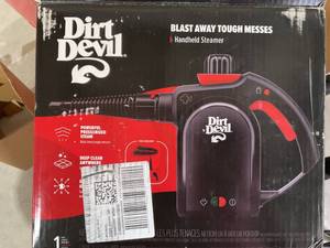 lot 343 image: Dirt Devil Handheld Steamer, WD21010