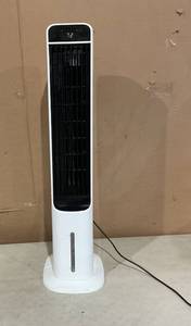 lot 375 image: The humidifier fan Leafless Tower Fan With Evaporative Cooler And Humidifier