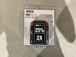 lot 384 image: SKIL 40-Volt 2.5 Ah Lithium Ion (li-ion) 100-Watt Battery