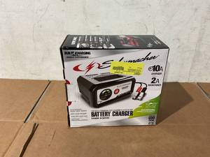 lot 218 image: Schumacher SC1282 10-Amp 12V Fully Automatic Battery Charger and Maintainer