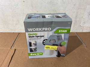 lot 230 image: WORKPRO Electric Stain Sprayer with 0.8mm Nozzle