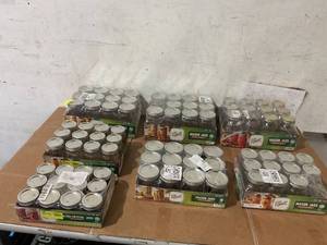 lot 252 image: 84PCS Mason Jars different Sizes