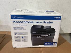 lot 273 image: Brother DCP-L2640DW Wireless Compact Monochrome Multi-Function Laser Printer with Copy and Scan