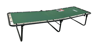lot 117 image: LOT OF 2 Coleman Ridgeline Camping Cot with Foam Sleeping Pad