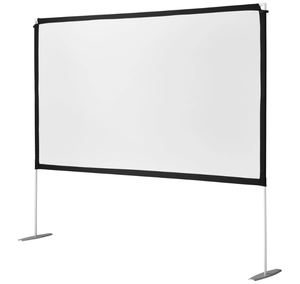 lot 125 image: Watch Onn. 100 Portable IndoorOutdoor 169 Theater Projection Screen