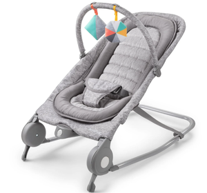 lot 131 image: Summer by Ingenuity 2-in-1 Baby Bouncer & Rocker Duo